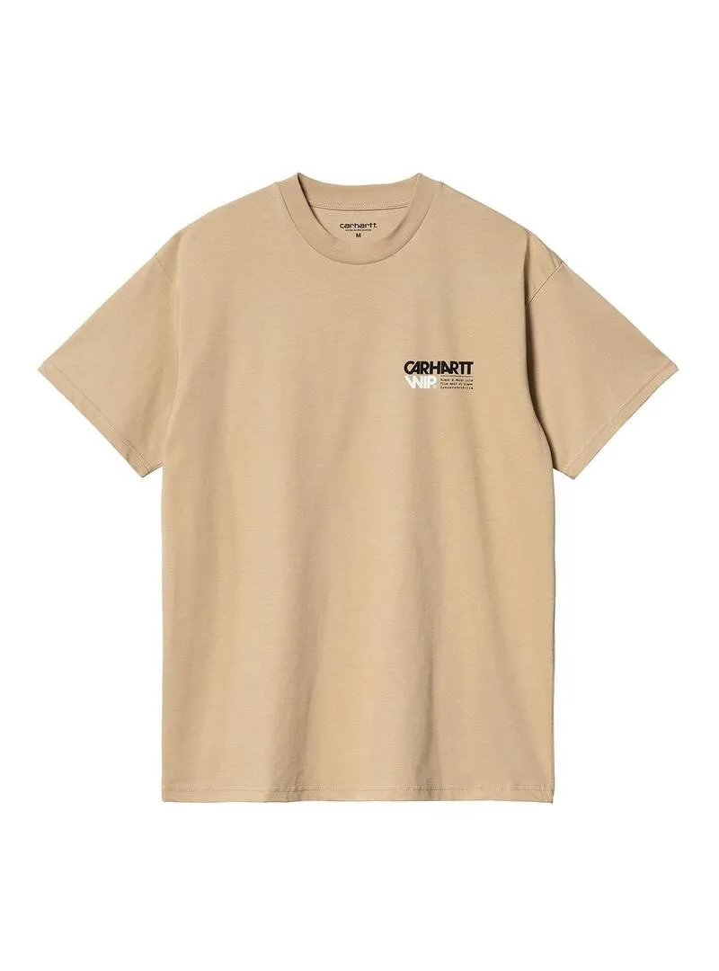 Camiseta Hombre Carhartt WIP Contact Sheet Marron