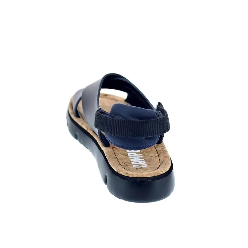 Camper Sandalias Mujer Oruga Sandal Negro