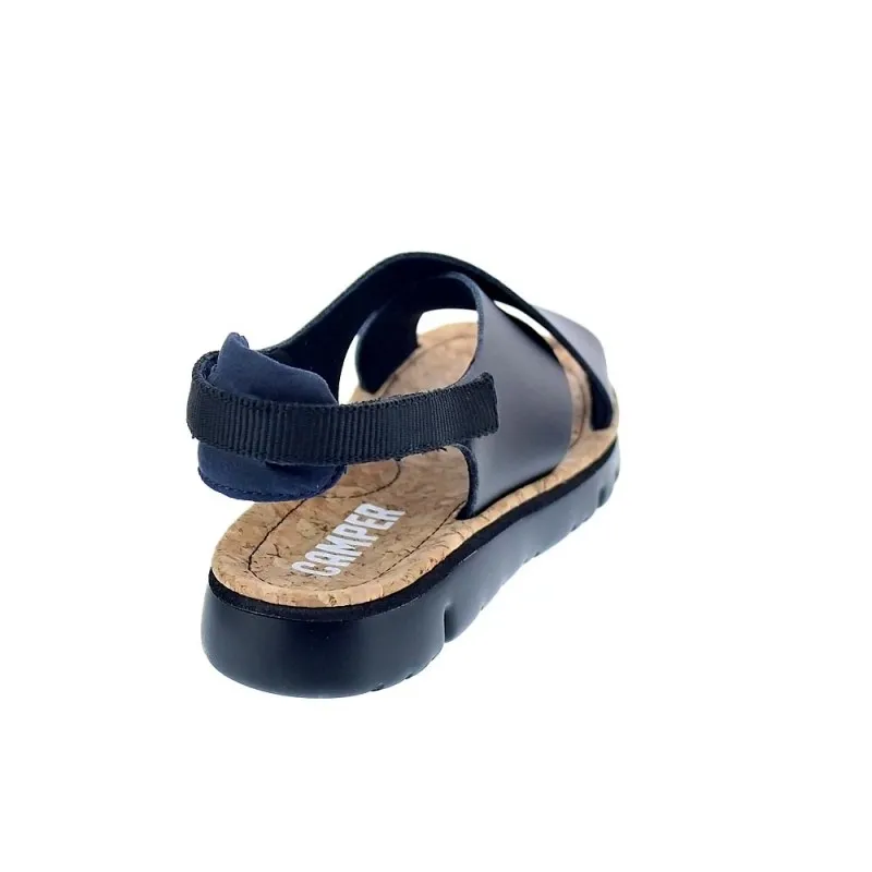 Camper Sandalias Mujer Oruga Sandal Negro