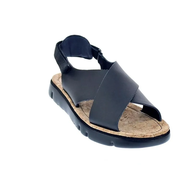 Camper Sandalias Mujer Oruga Sandal Negro