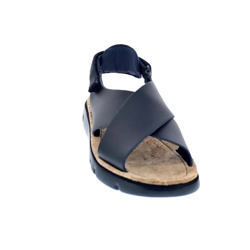 Camper Sandalias Mujer Oruga Sandal Negro