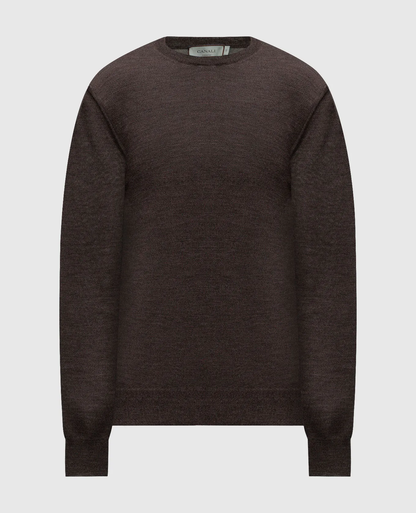 Canali Brown woolen jumper