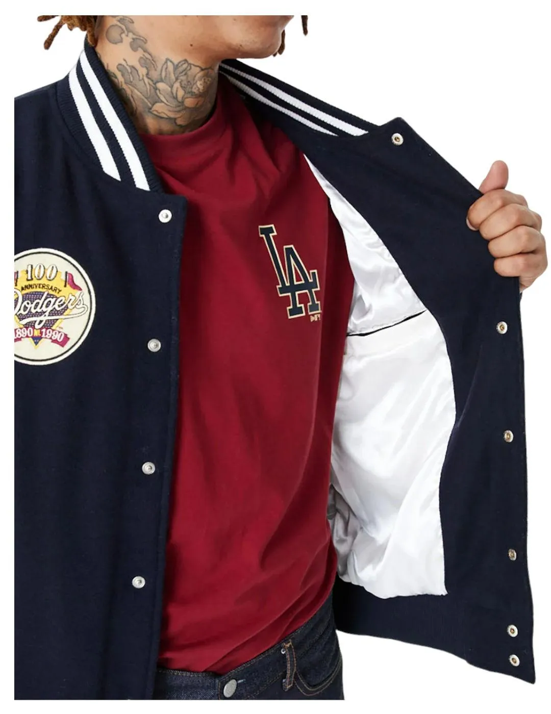 Chaqueta Bomber Varsity New Era