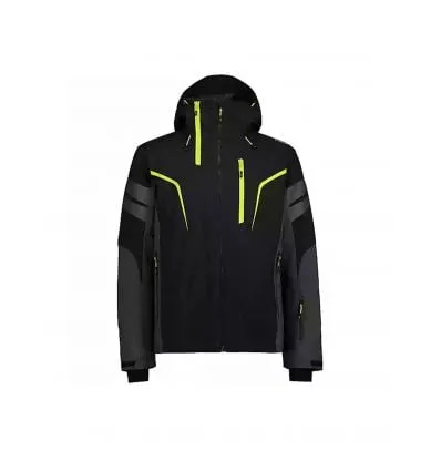 Chaqueta CMP Fix Hood (Titanio Acido) Hombre