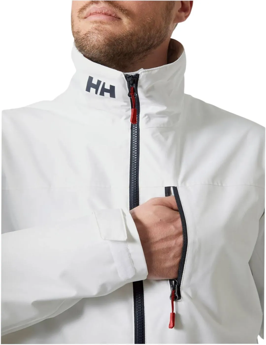 Chaqueta Crew 2.0  blanca Helly Hansen