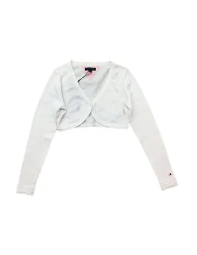 Chaqueta de punto blanca Tommy Hilfiger