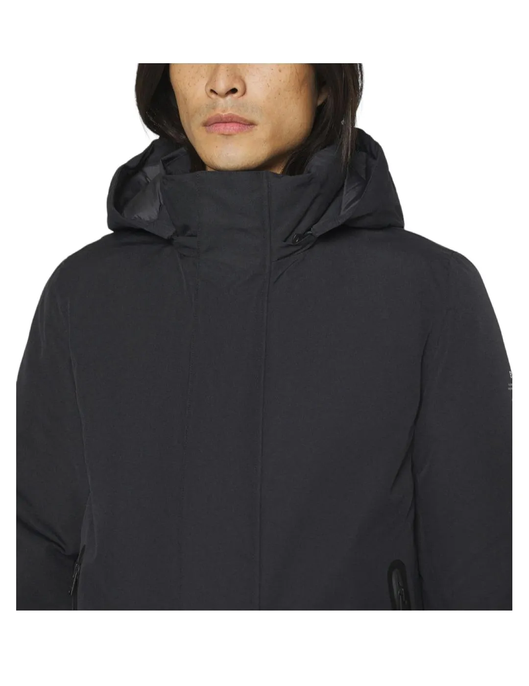 Chaqueta Parkoalf Black Ecoalf