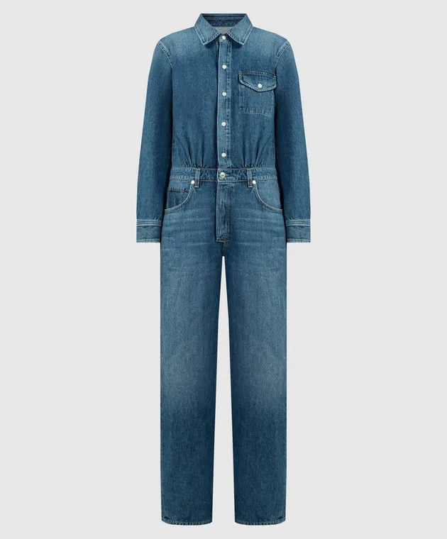 CITIZENS OF HUMANITY Maisie Blue Denim Jumpsuit