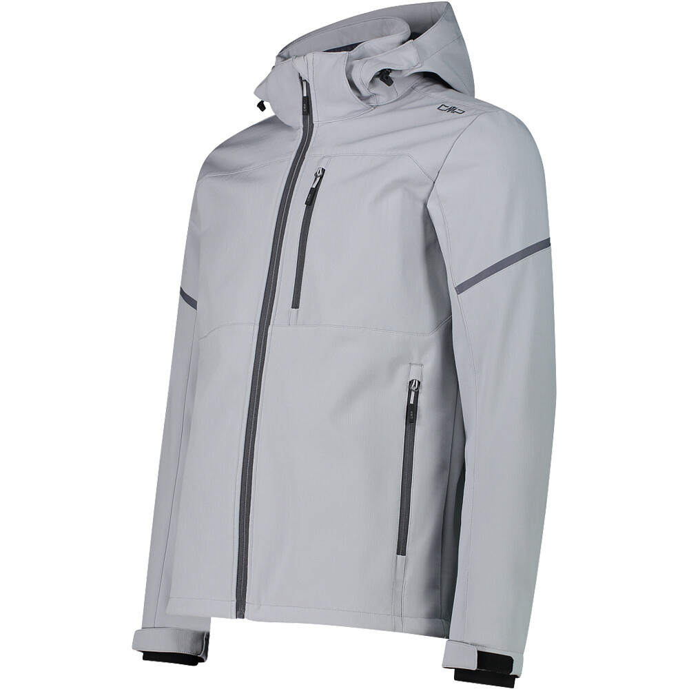 Cmp MAN JACKET ZIP HOOD Chaqueta Softshell Hombre