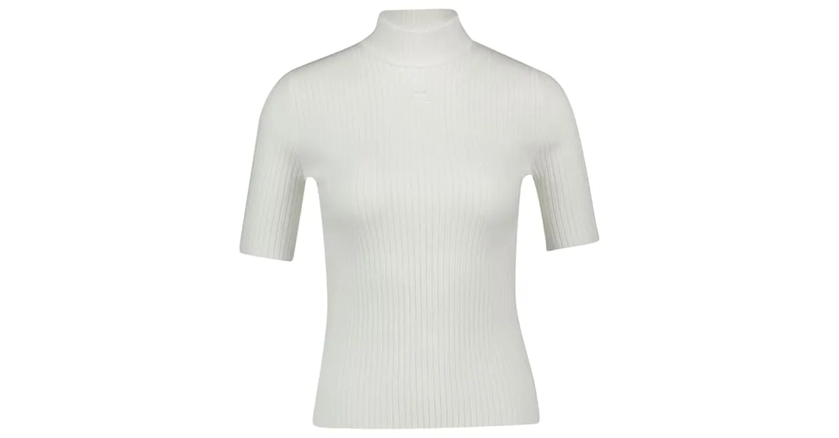 Courreges Reedición T-shirt Jumper - Courrèges - Algodón - Blanco 