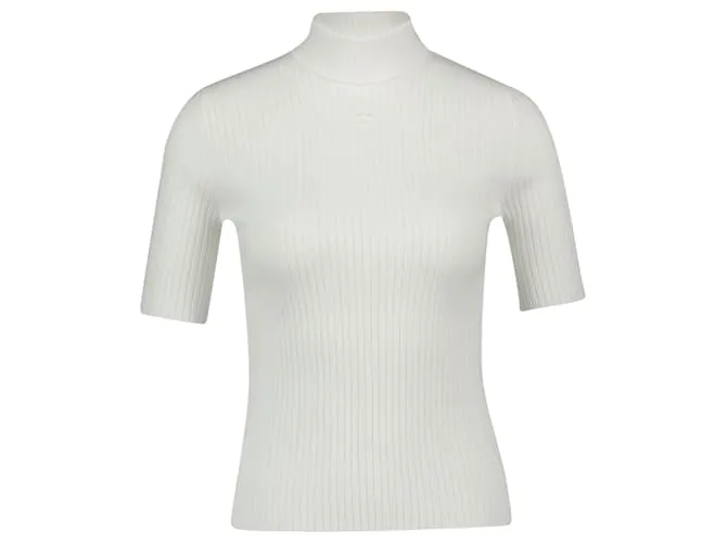 Courreges Reedición T-shirt Jumper - Courrèges - Algodón - Blanco 