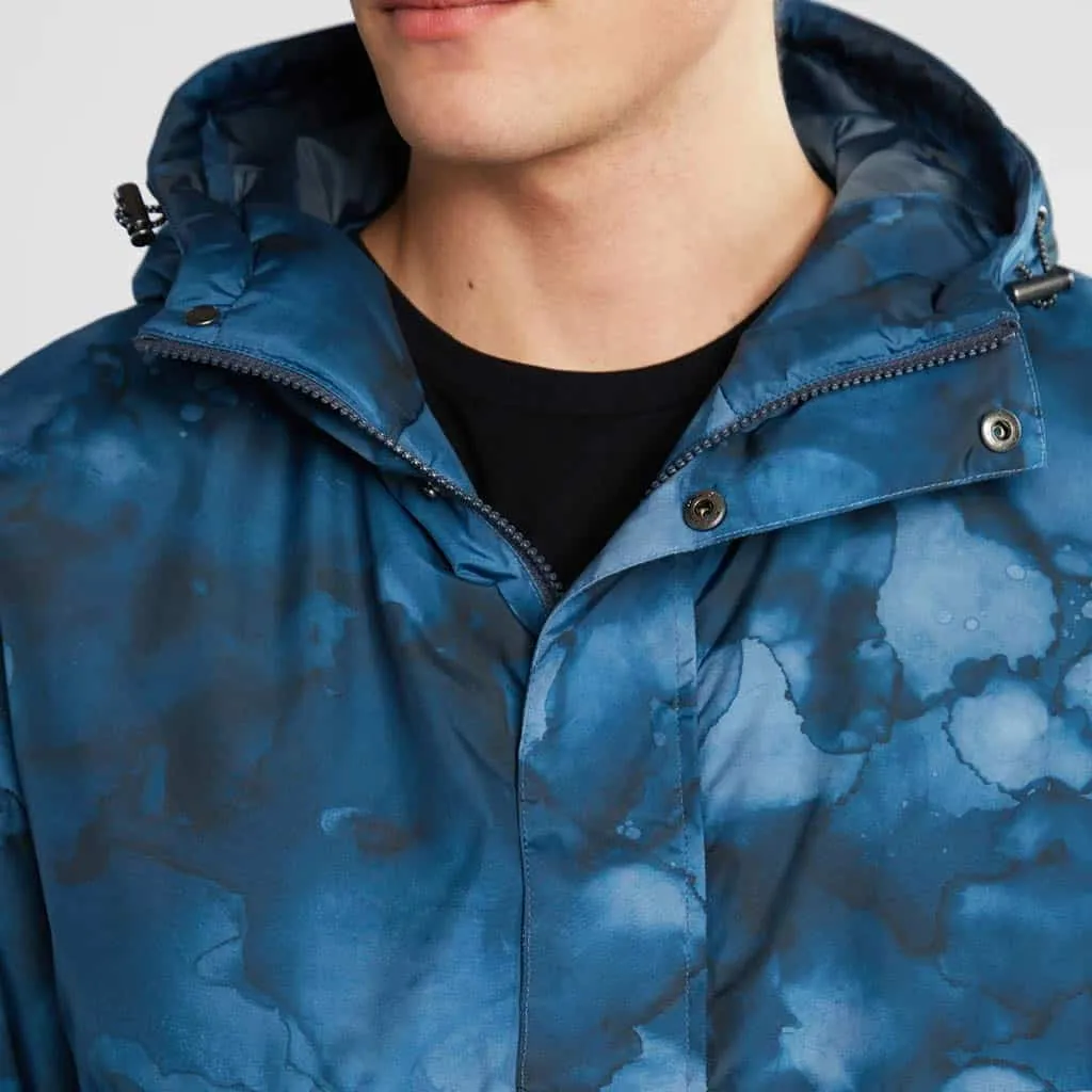 Dedicated – Anorak Skien abstract ink blue