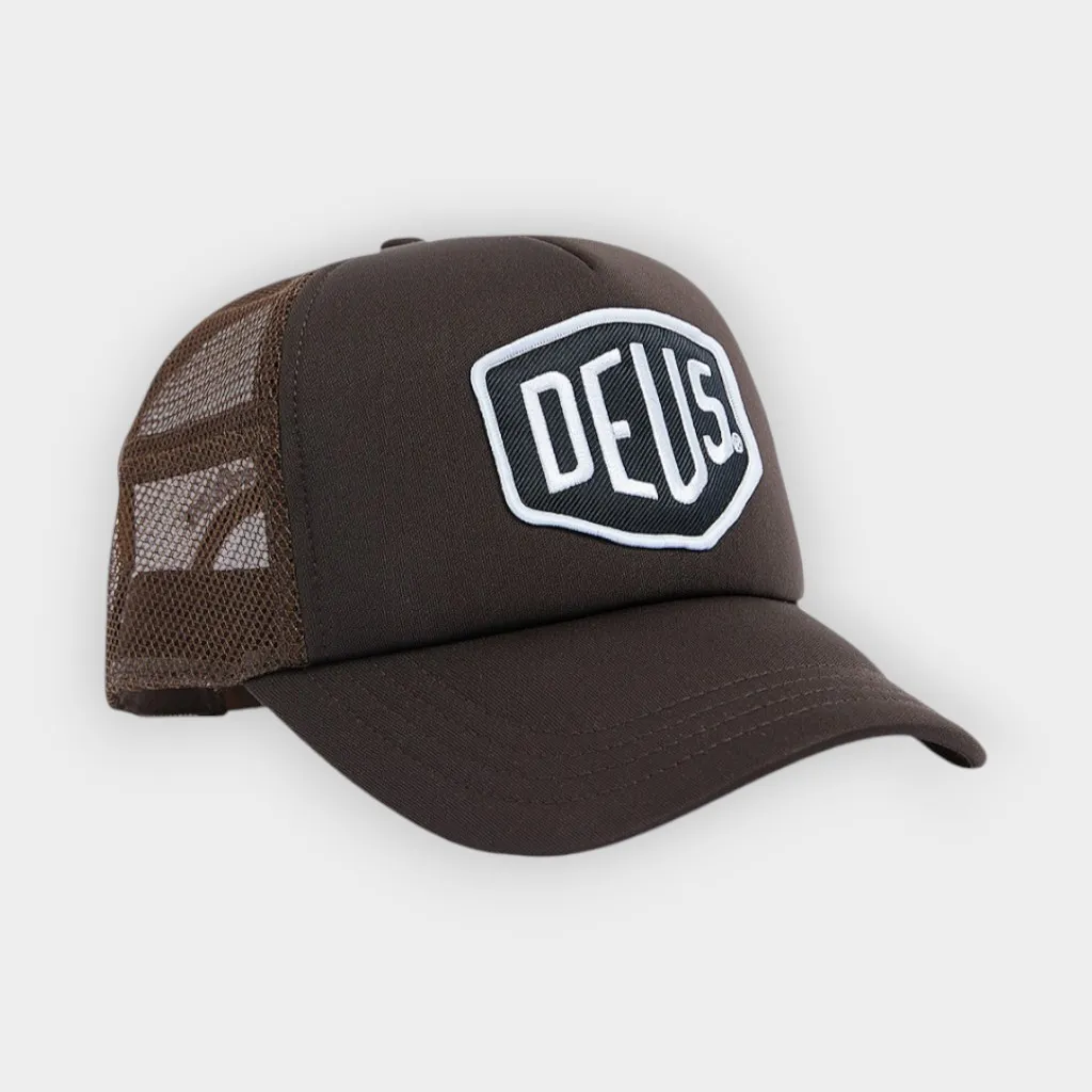 Deus Ex Machina – Gorra Baylands trucker choc brown