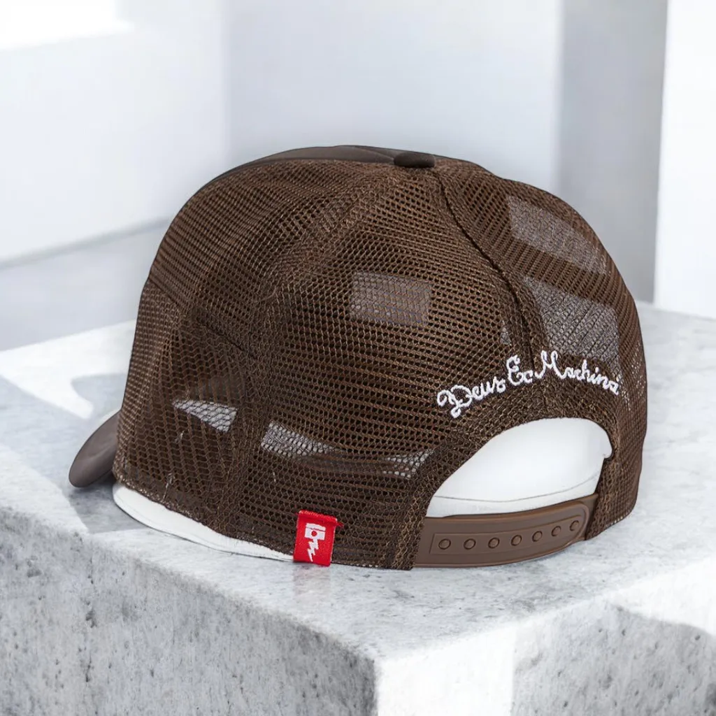 Deus Ex Machina – Gorra Baylands trucker choc brown