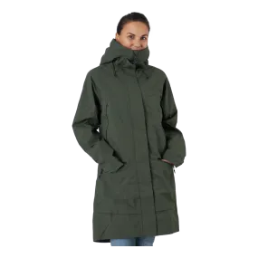 Didriksons Ilma Wns Parka 4 Deep Green