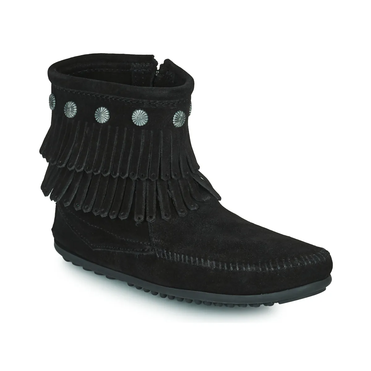 DOUBLE FRINGE SIDE ZIP BOOT