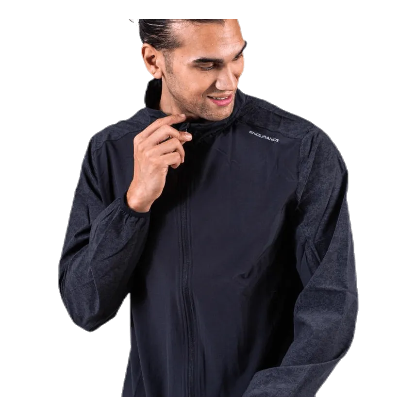 Endurance Untun Hi-Viz Reflective Jacket Black