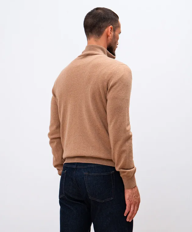 Enrico Mandelli Beige cashmere jumper