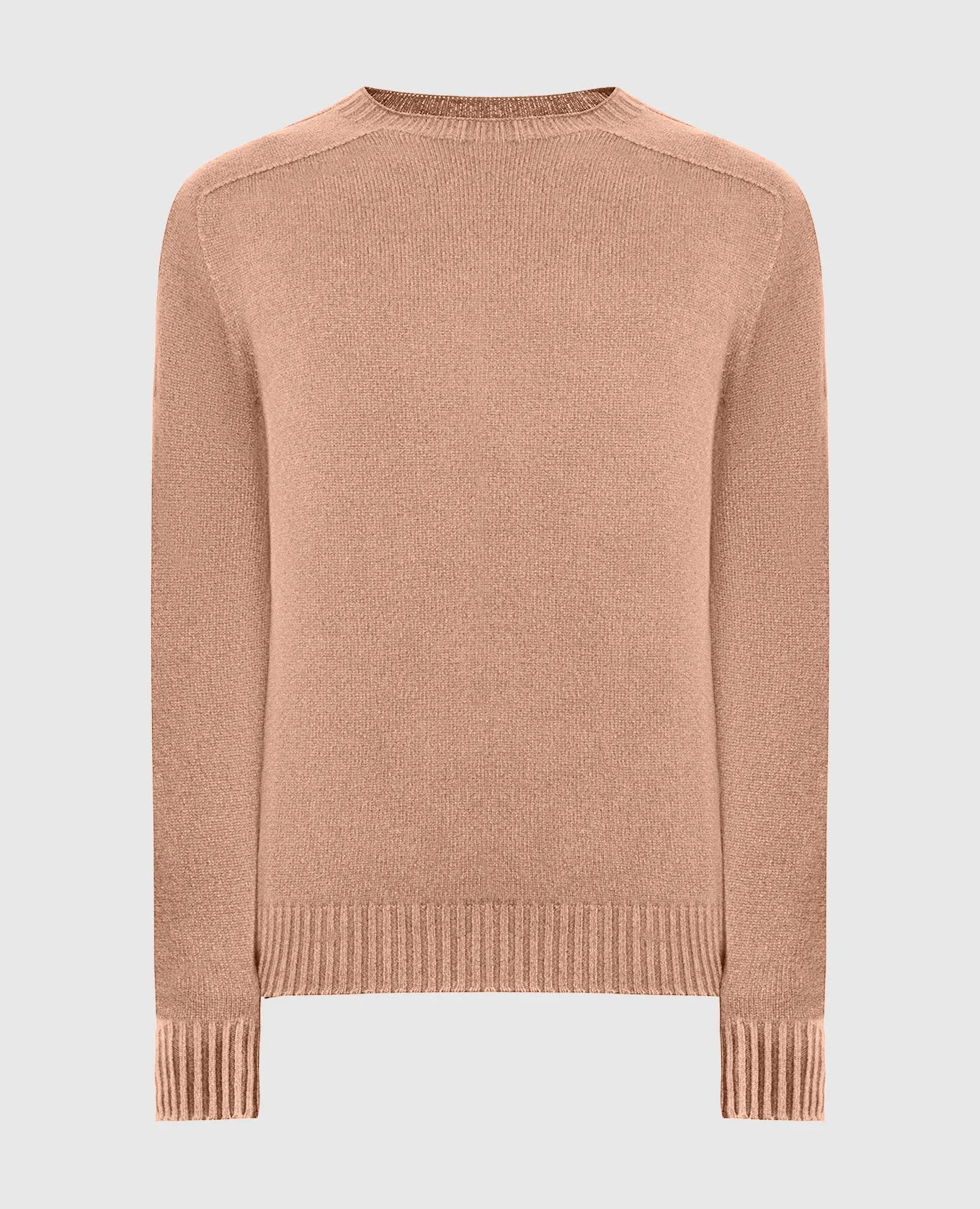 FLY 3 Two-way brown cashmere jumper