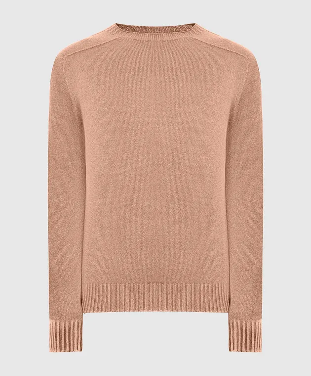 FLY 3 Two-way brown cashmere jumper