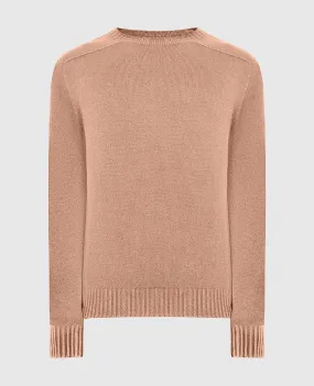 FLY 3 Two-way brown cashmere jumper