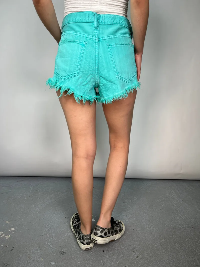 FREE PEOPLE Shorts Denim