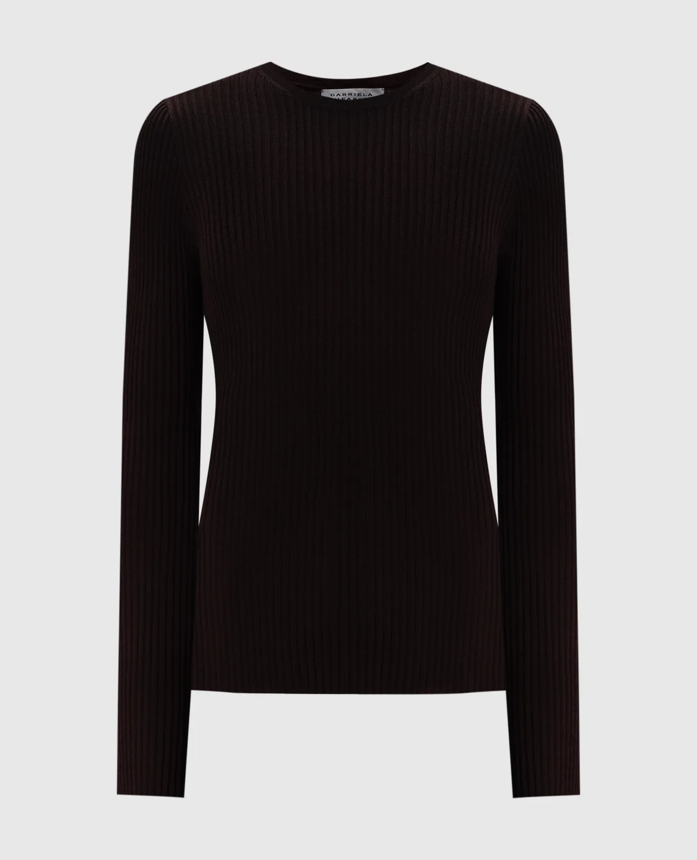 Gabriela Hearst Browning cashmere and silk ribbed jumper