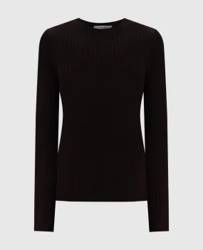 Gabriela Hearst Browning cashmere and silk ribbed jumper