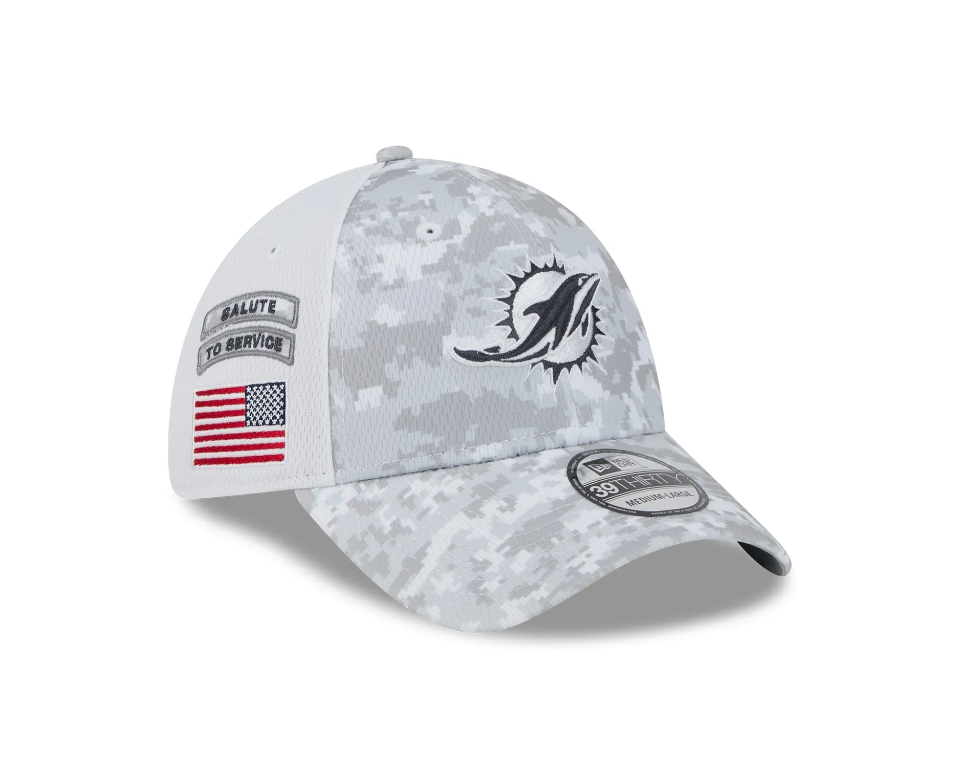 Gorra 3930 Salute To Service 24 New Era Miami Dolphins