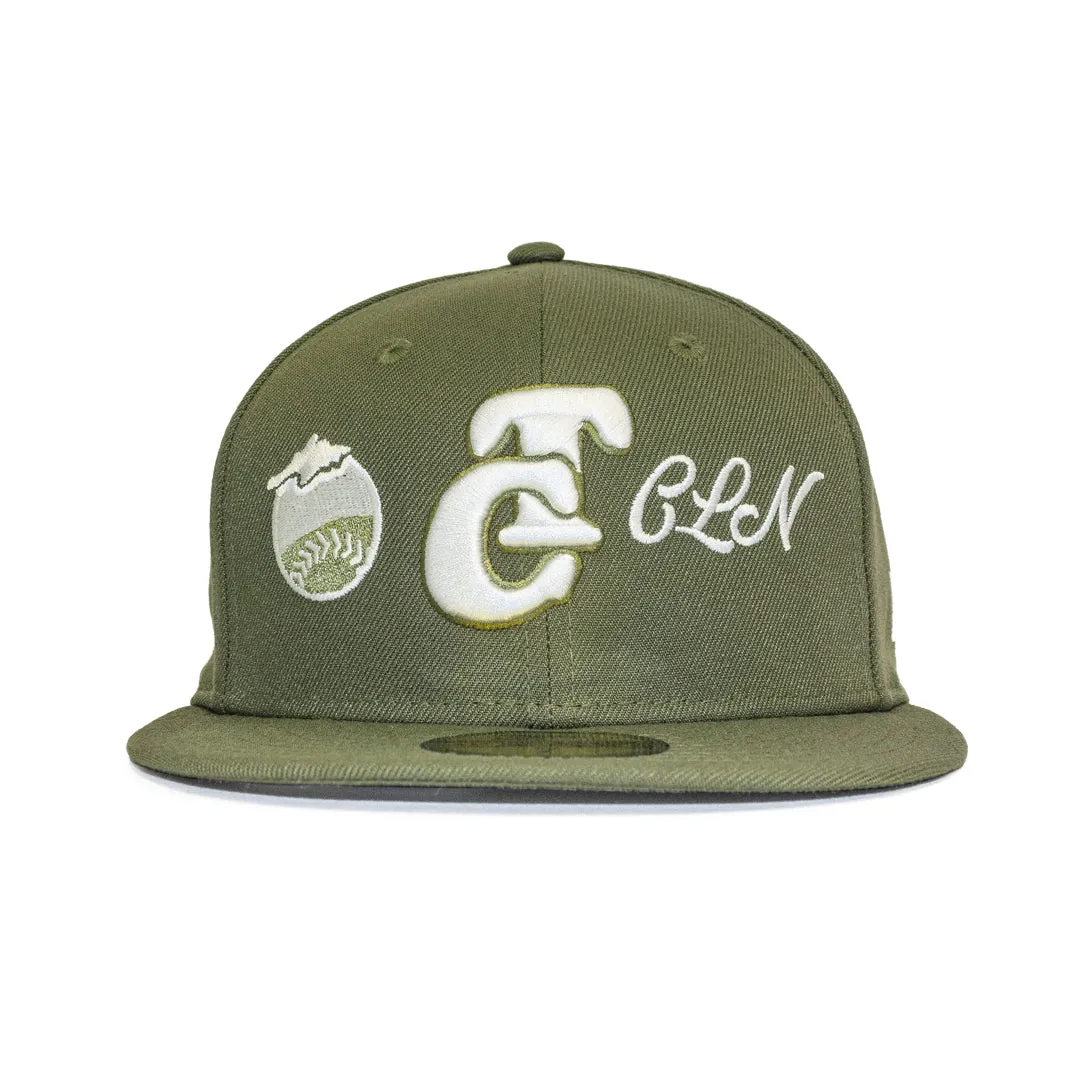 Gorra 5950 Multi Logo Green TC BL 24