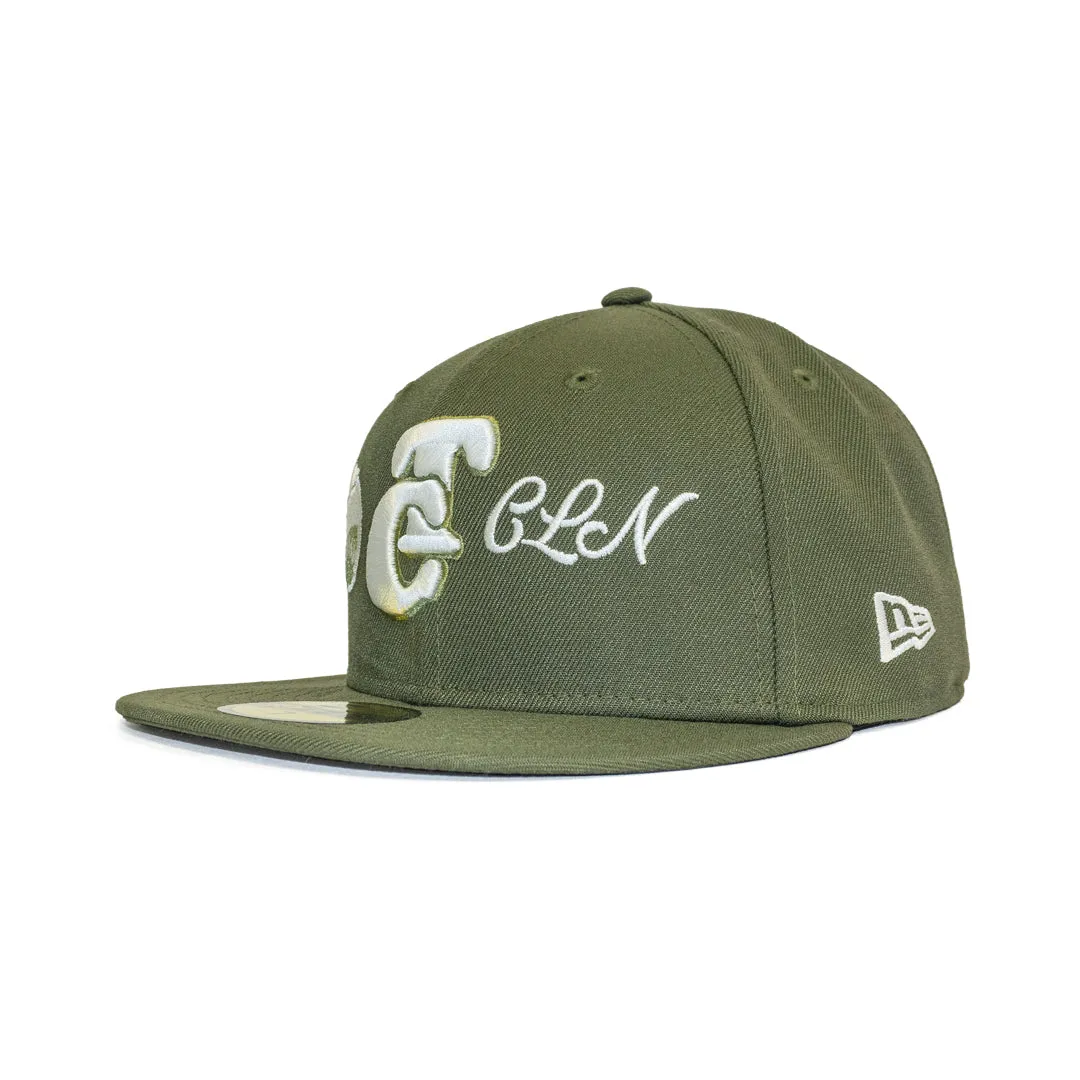 Gorra 5950 Multi Logo Green TC BL 24