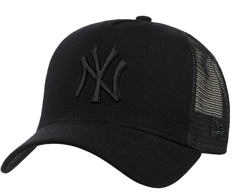 gorra con visera New Era 9FO Home Field Trucker MLB New York Yankees - Black/Black - men´s