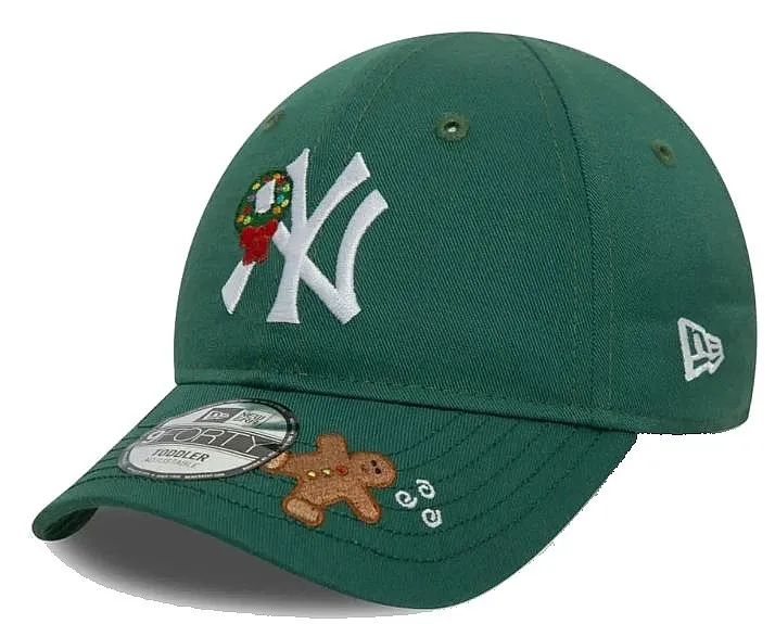 gorra con visera New Era 9FO Icon MLB New York Yankees Toddler - Emerald Green/White - kid´s