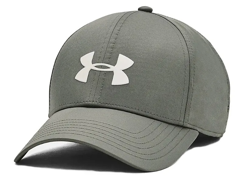 gorra con visera Under Armour Storm Blitzing Adjustable - Green/White Clay - men´s