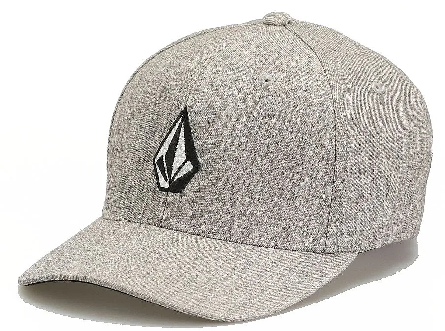 gorra con visera Volcom Full Stone Heather Flexfit - Grey Vintage - men´s