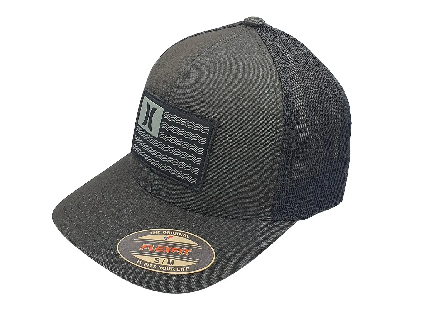 Gorra Hurley Flag Trucker  Negro