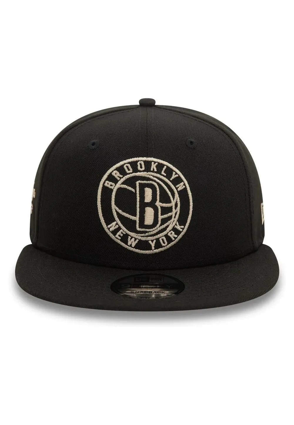 Gorra new era negra nets nba wordmark 9fifty bronet