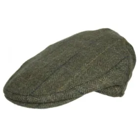 Gorra Oxford Blue Walker Tweed Green Check