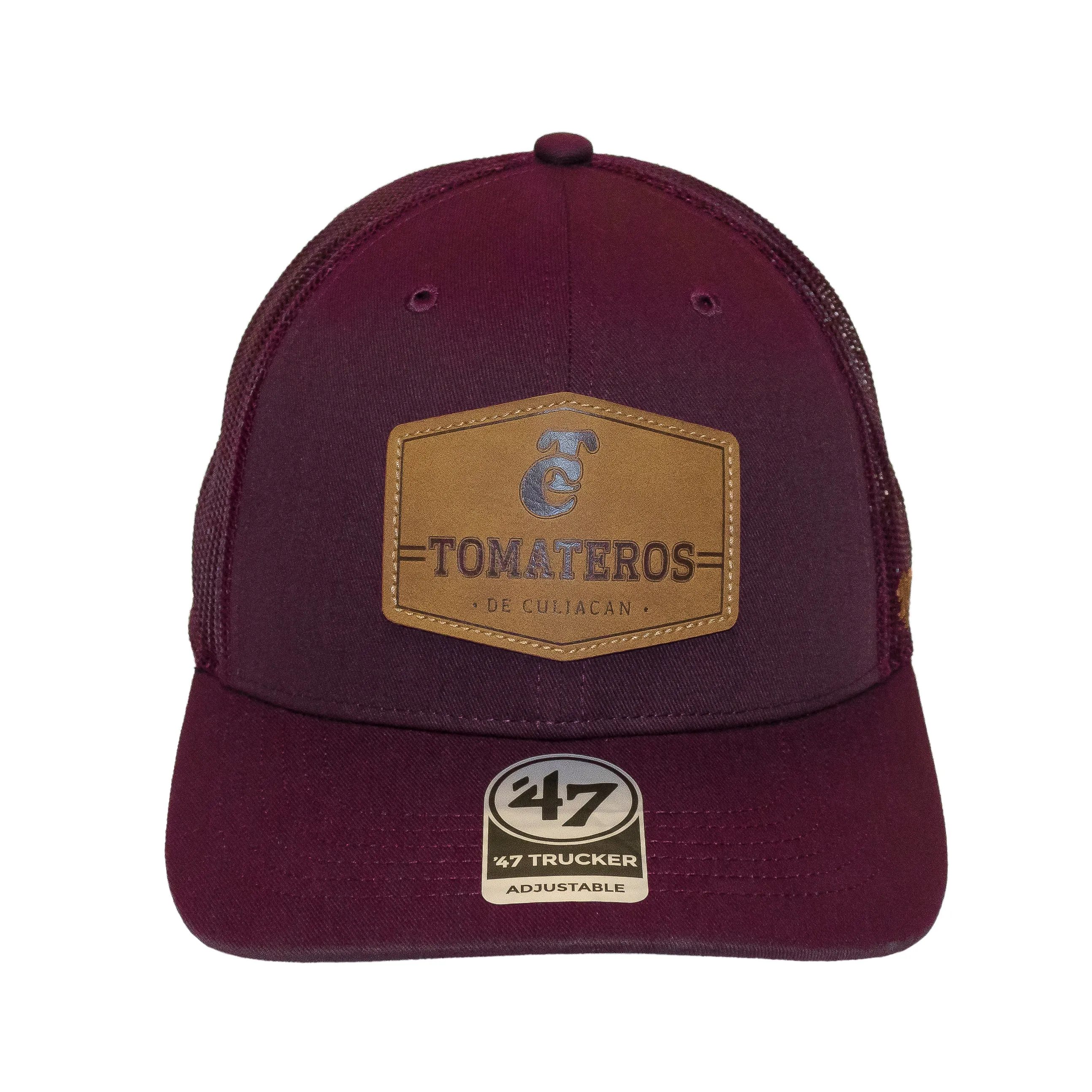 Gorra Trucker 47 TWILL Guinda TOM 24