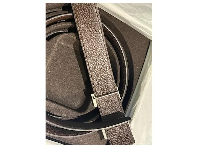 Hermès H Belt Negro 