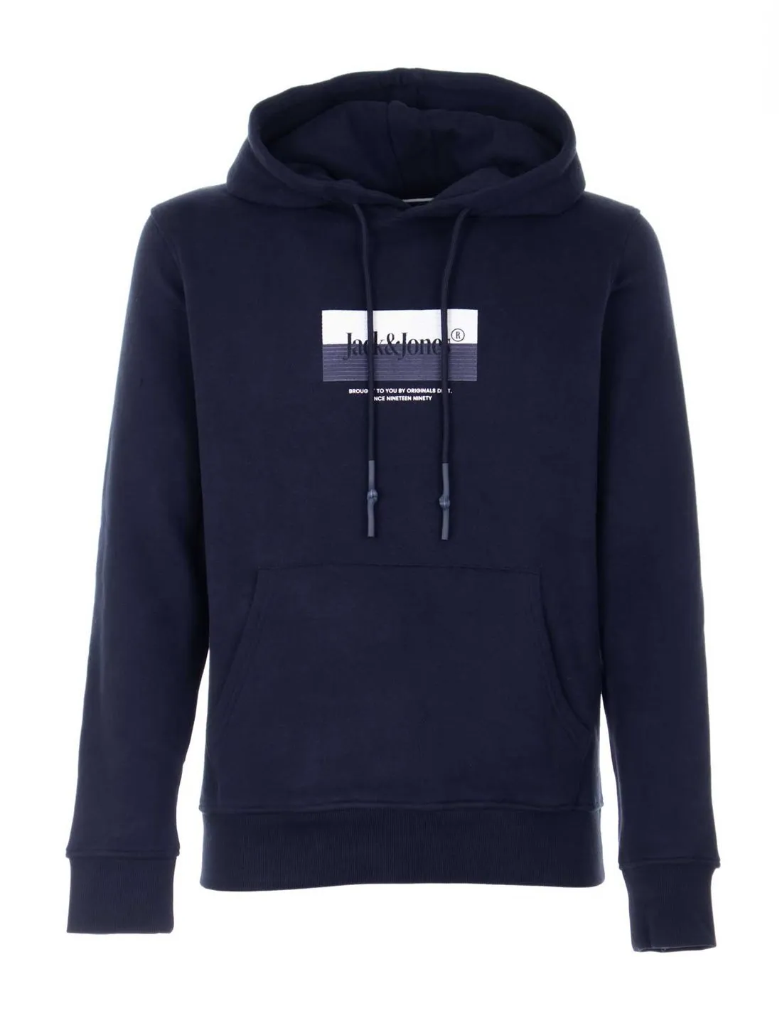 JACK & JONES - Sudadera azul marino Jordalston Branding 12242197 Hombre