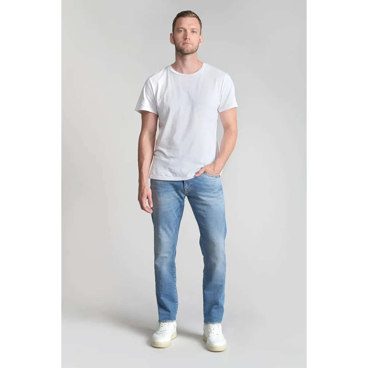 Jeans regular , largo 34