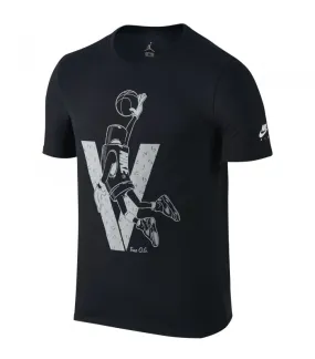 Jordan Camiseta Air Jordan 5 Toggle (010/black/white)