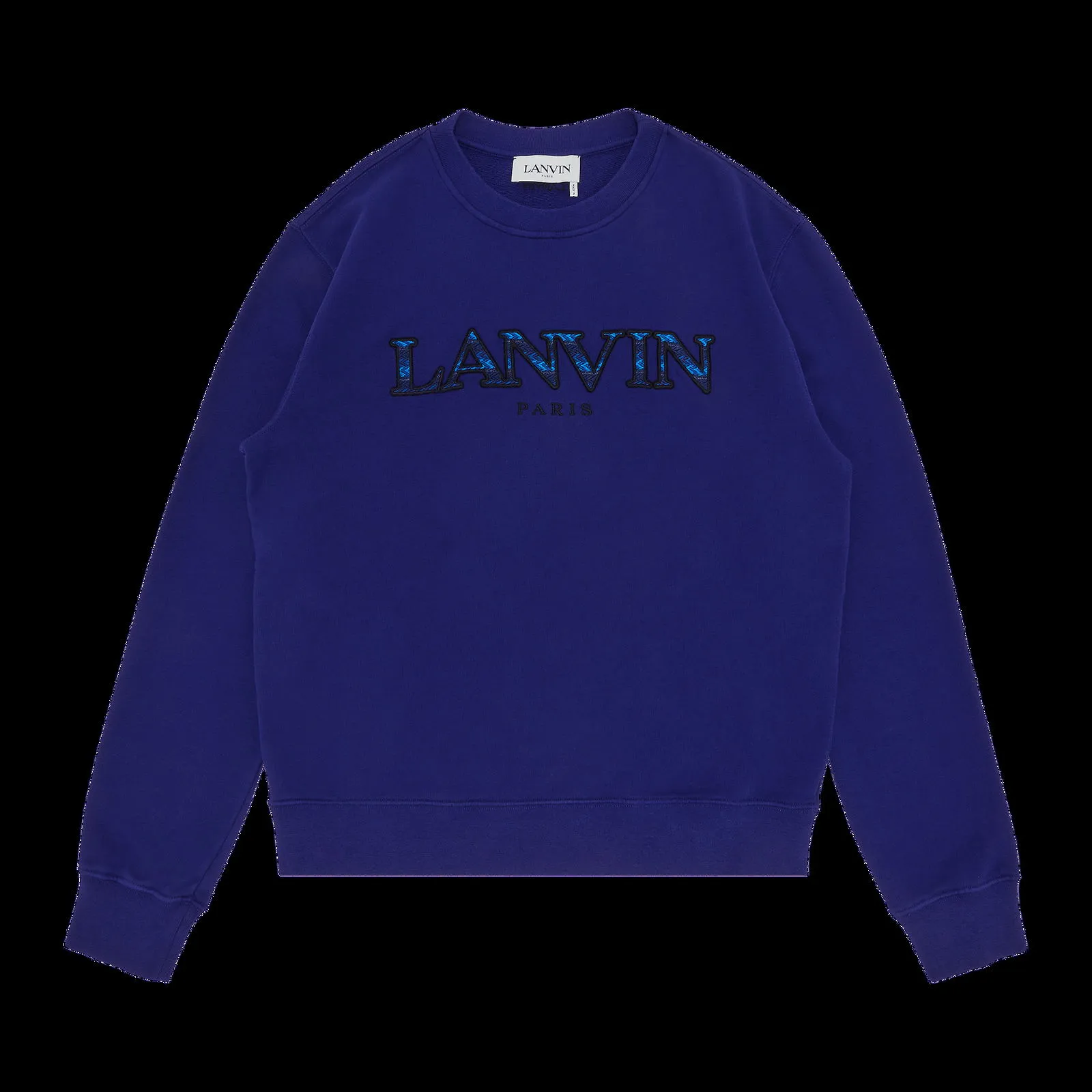 LANVIN Curb Embroidered Sweatshirt