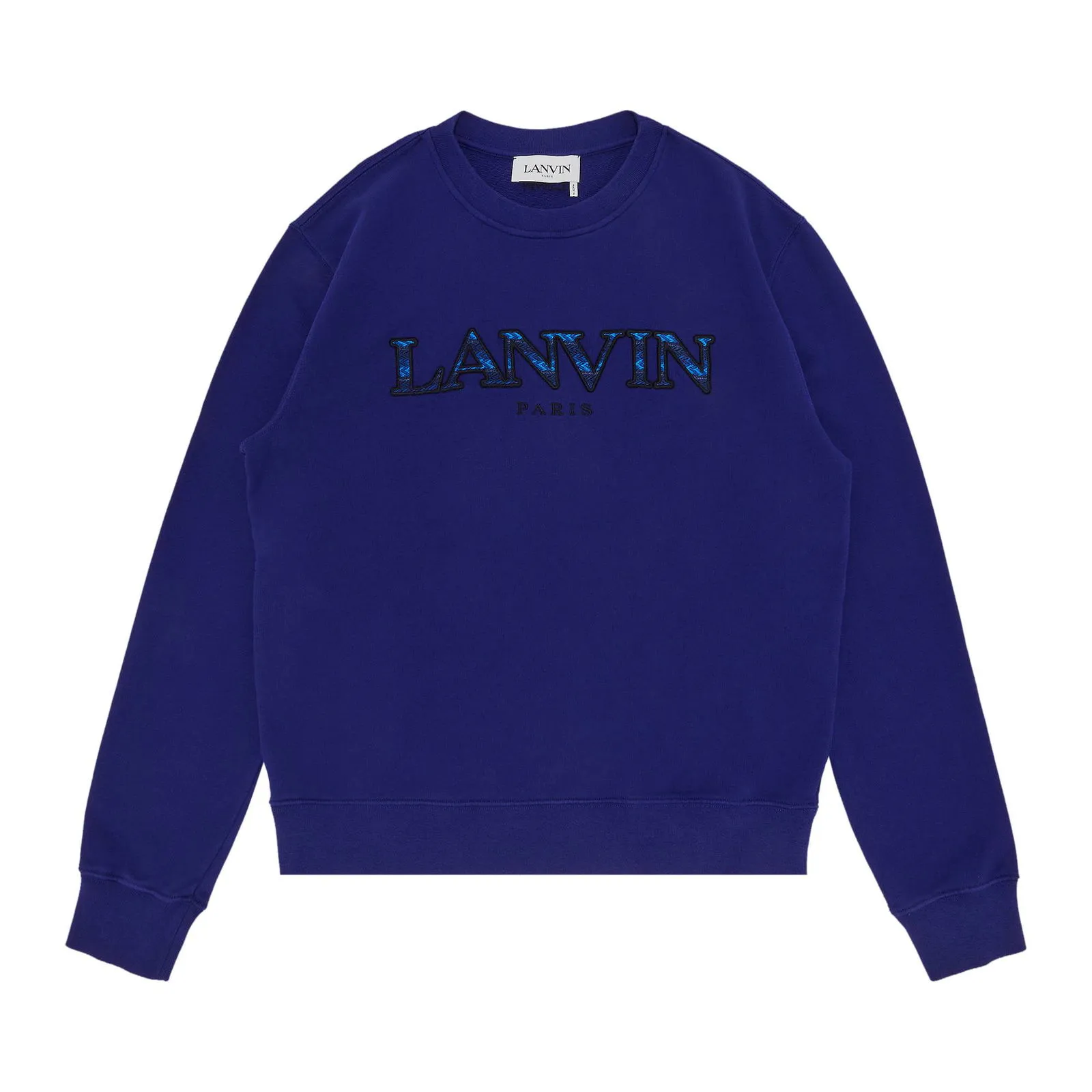 LANVIN Curb Embroidered Sweatshirt