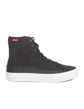 LEVIS Zapatillas Altas Pana Negras