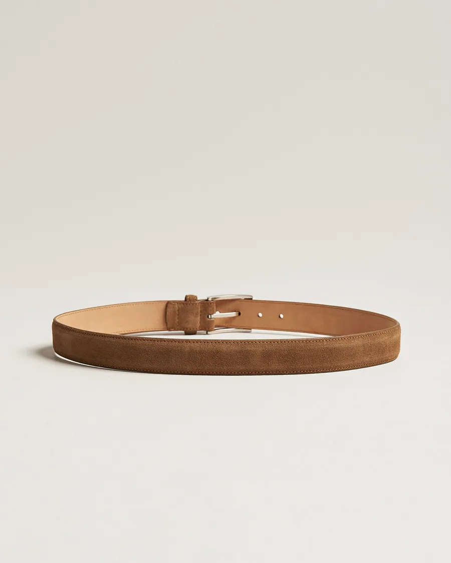 Loake 1880 William Suede Belt Tan