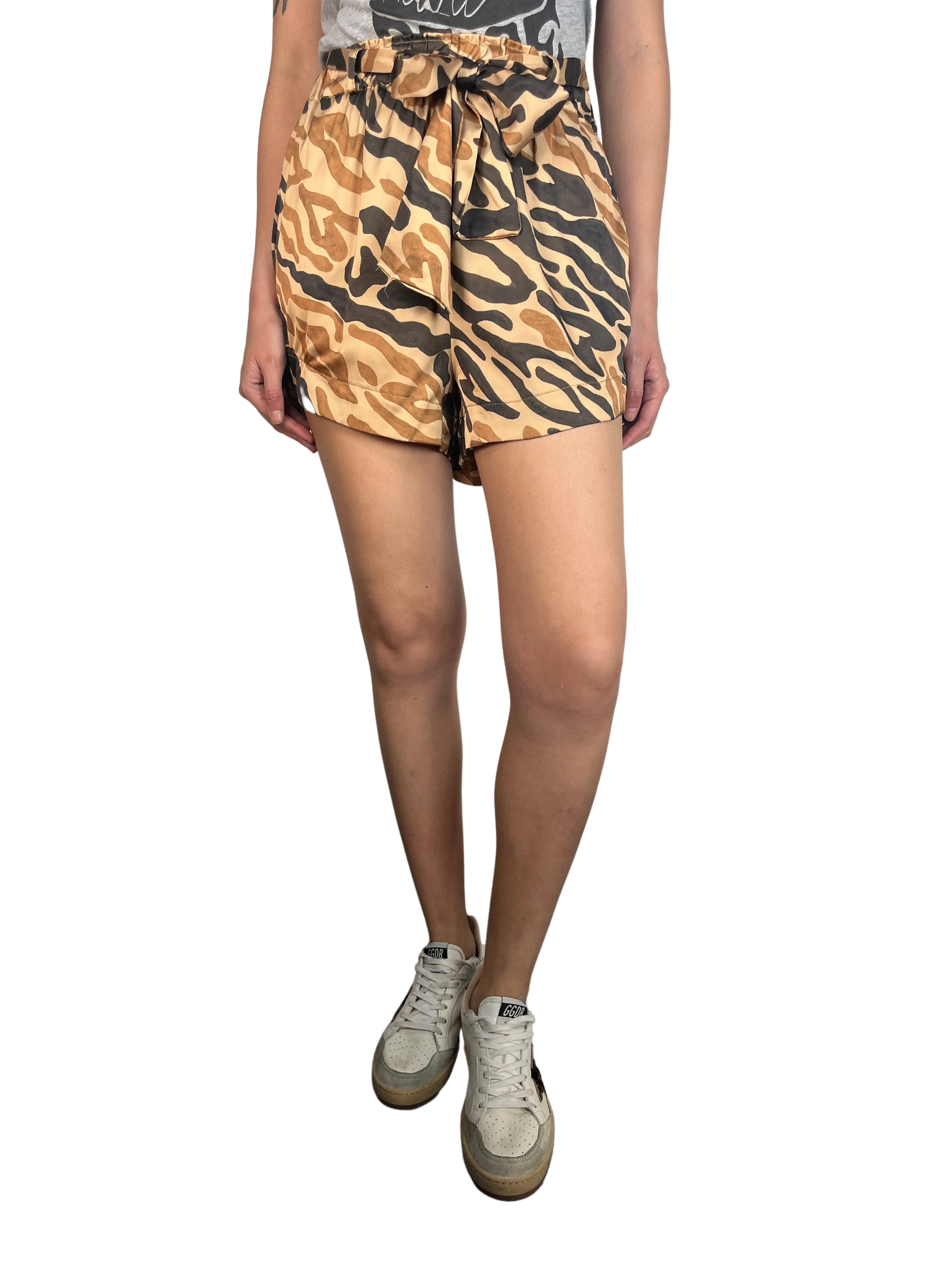 MILLIE Shorts Hope Leopard Camel