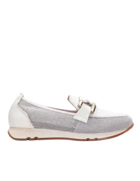 Mocasines Hispanitas Kaira blanco