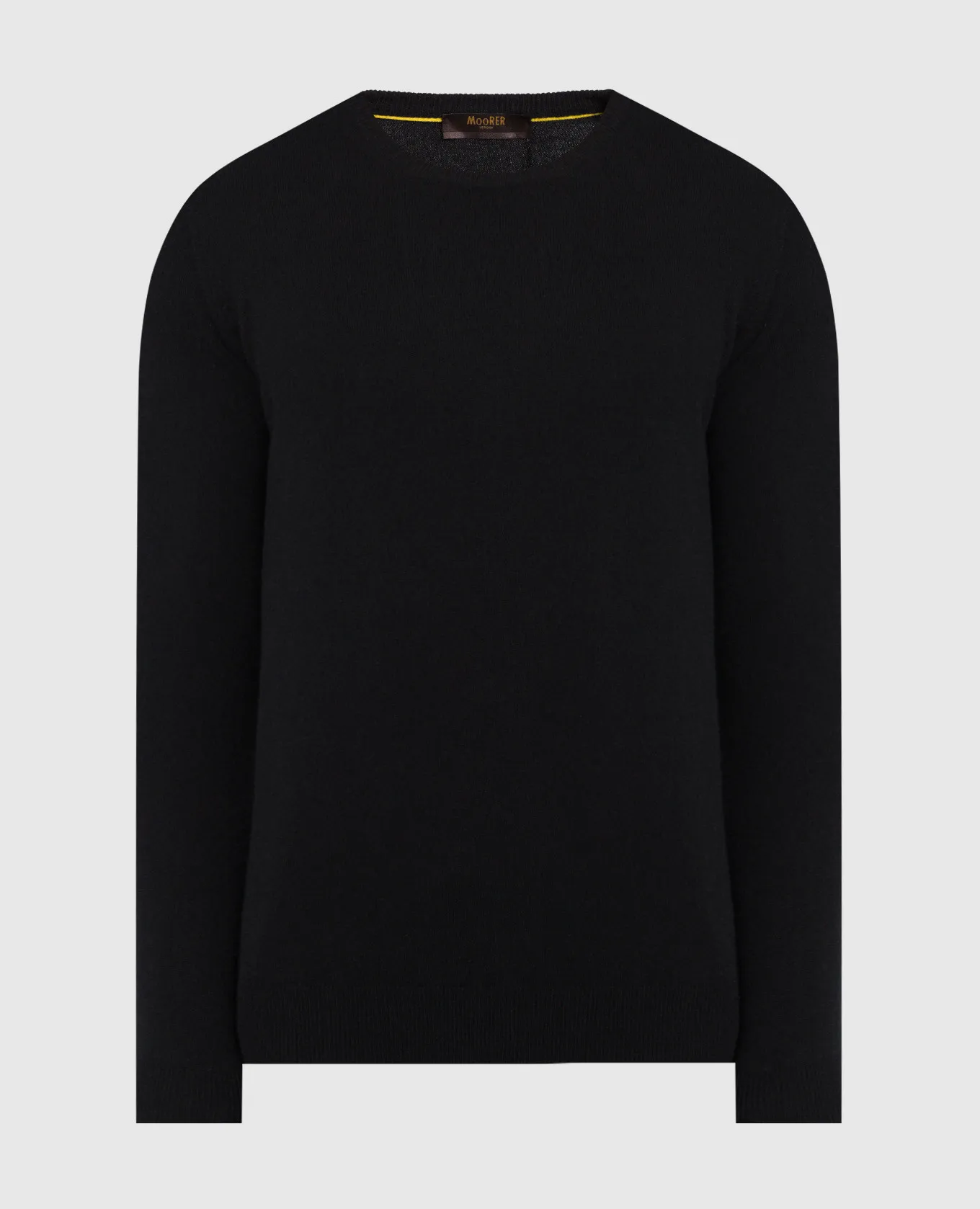 MooRER Orvieto black cashmere jumper